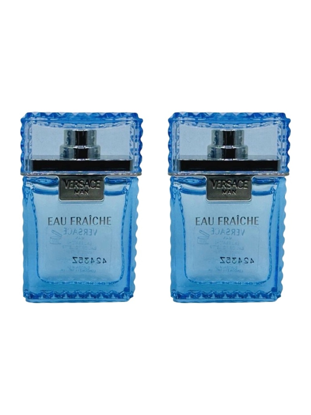 Versace Man Eau Fraiche Eau de Toilette Mini Splash - Set of 2 - 0.17 fl oz x 2